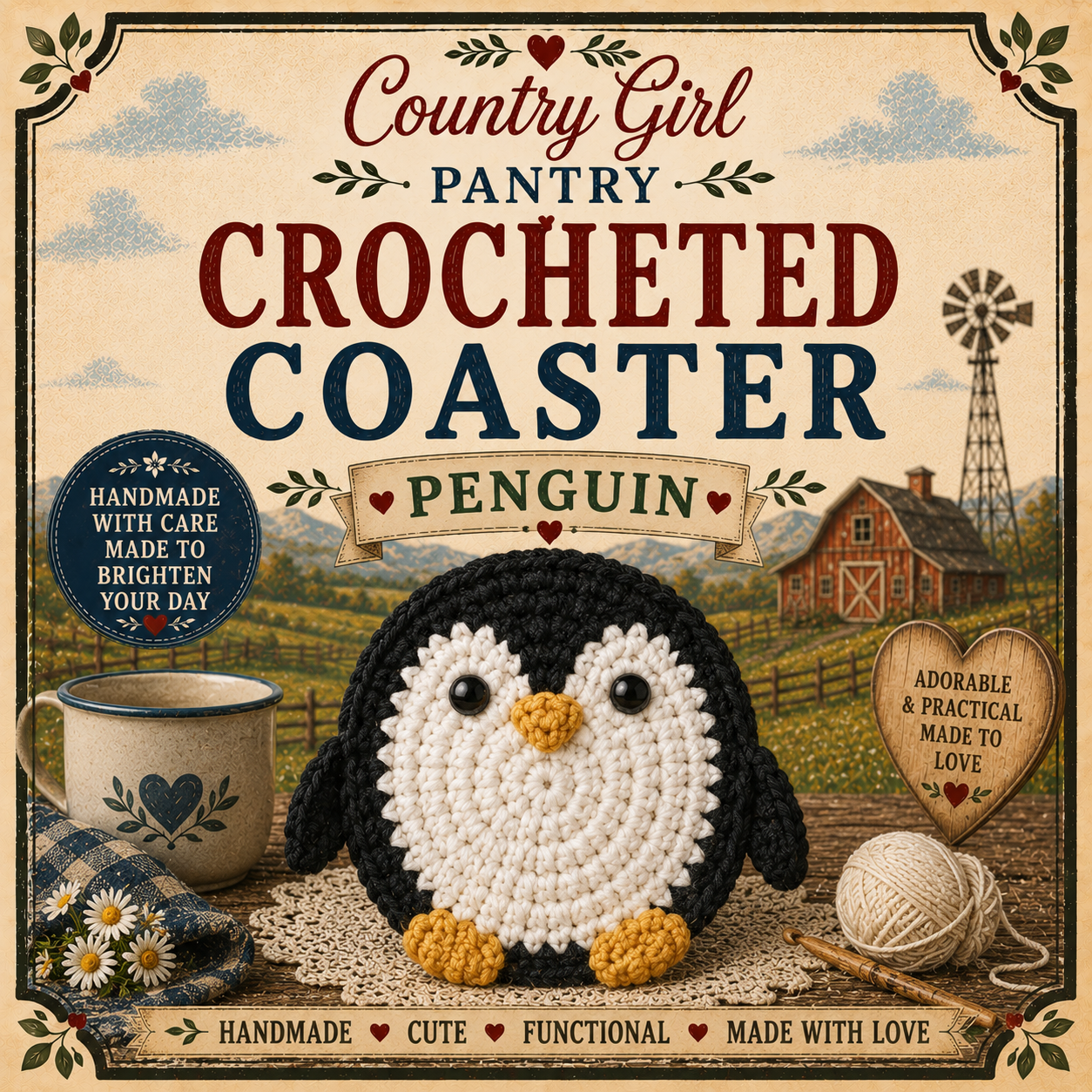 Coaster - Penguin